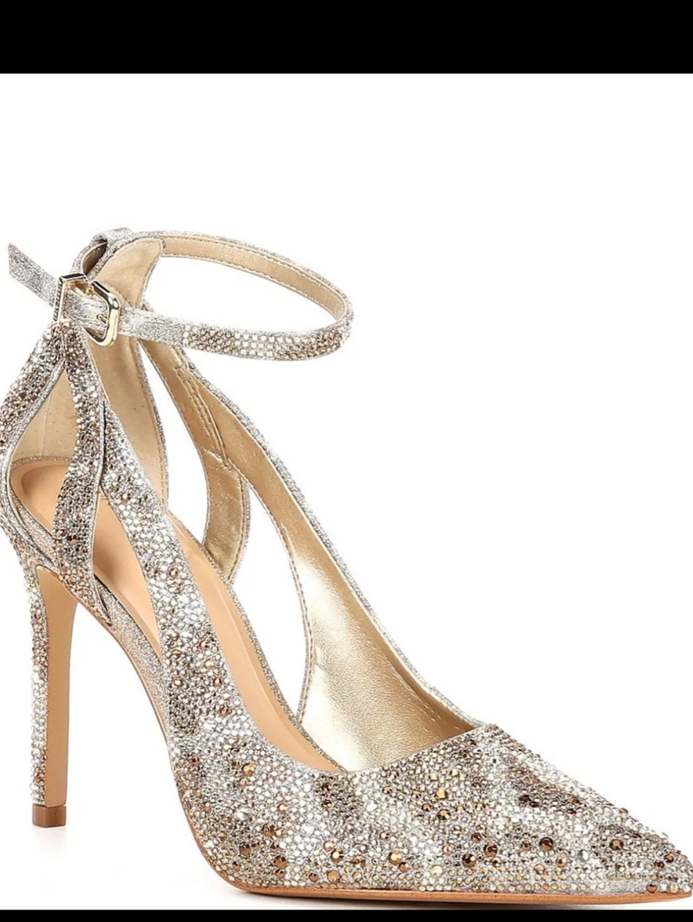 Gianni Bini Teagan Leopard Rhinestone Pumps.